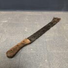 Oude geleefde machete