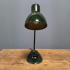 Donkergroene Kandem bureaulamp model 1087