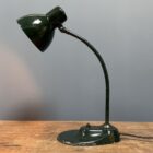 Donkergroene Kandem bureaulamp model 1087