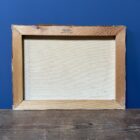 Olieverf schilderij boerderij aan het water