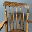 Antieke iepenhouten Engelse windsor stoel