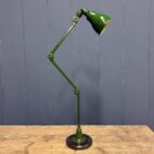 Groene Engelse 3-arms Invisaflex machinelamp