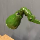 Groene Engelse 3-arms Invisaflex machinelamp