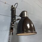 Industriële zwarte Fabrilux wandlamp