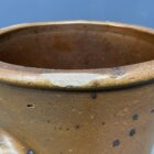 Grote bruine aardewerk pot