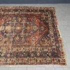 Prachtig antiek sleets Perzisch tapijt
