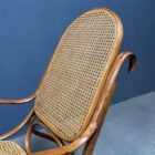 Vintage Thonet stijl schommelstoel