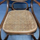 Vintage Thonet stijl schommelstoel