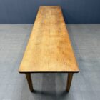 Lange oude grenenhouten kloostertafel