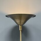 Vernikkelde antieke art deco vloerlamp