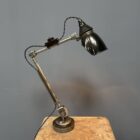 Vroeg model Rademacher tafellamp met zeldzame schuine kap