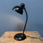 Zwarte Kaiser Idell bureaulamp model 6556