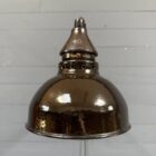 Vroege Rademacher wandlamp met grote emaille kap