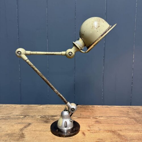 Beige twee-arms Jielde tafellamp